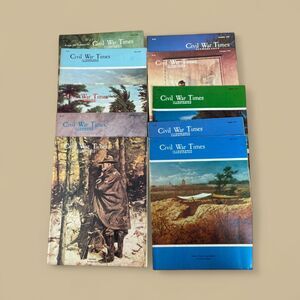 1977 Civil War Times Illustrated Lot of 10 VG+ History Magazines Excl Mar & Sep